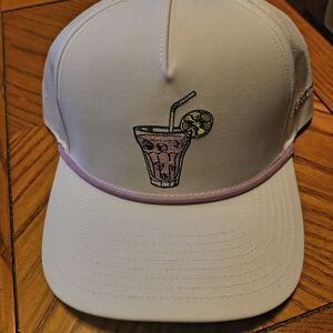Shankit Golf Transfusion Hat White And Light Purple